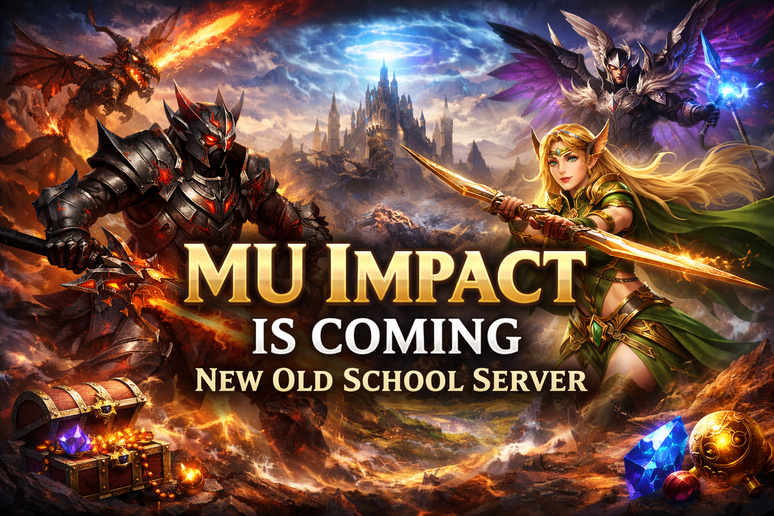 🚀 1. OFFICIAL SERVER ANNOUNCEMENT